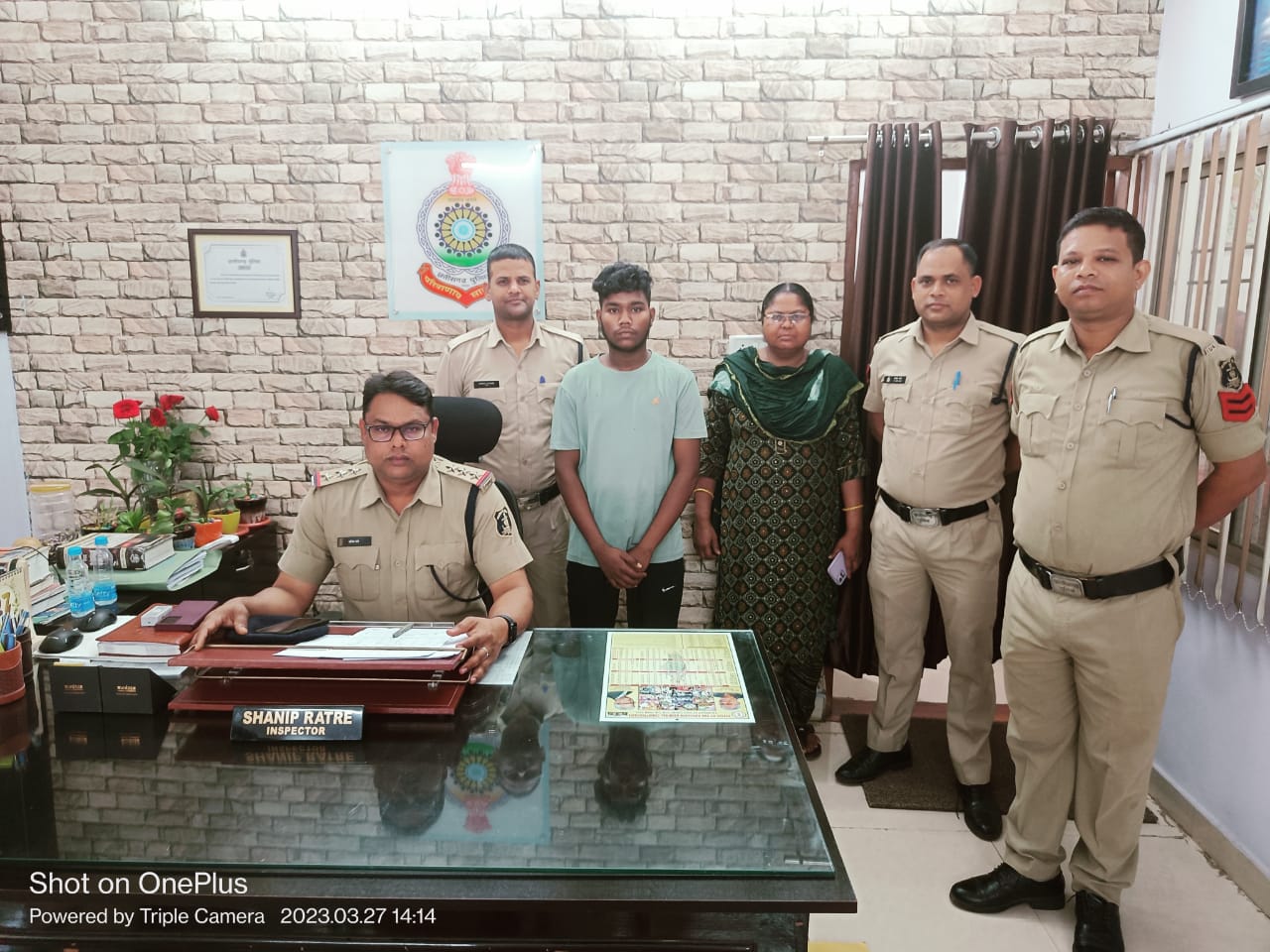 कोतवाली क्षेत्र से गुम हुई  बालिका खरसिया में&nbsp;मि…..ली