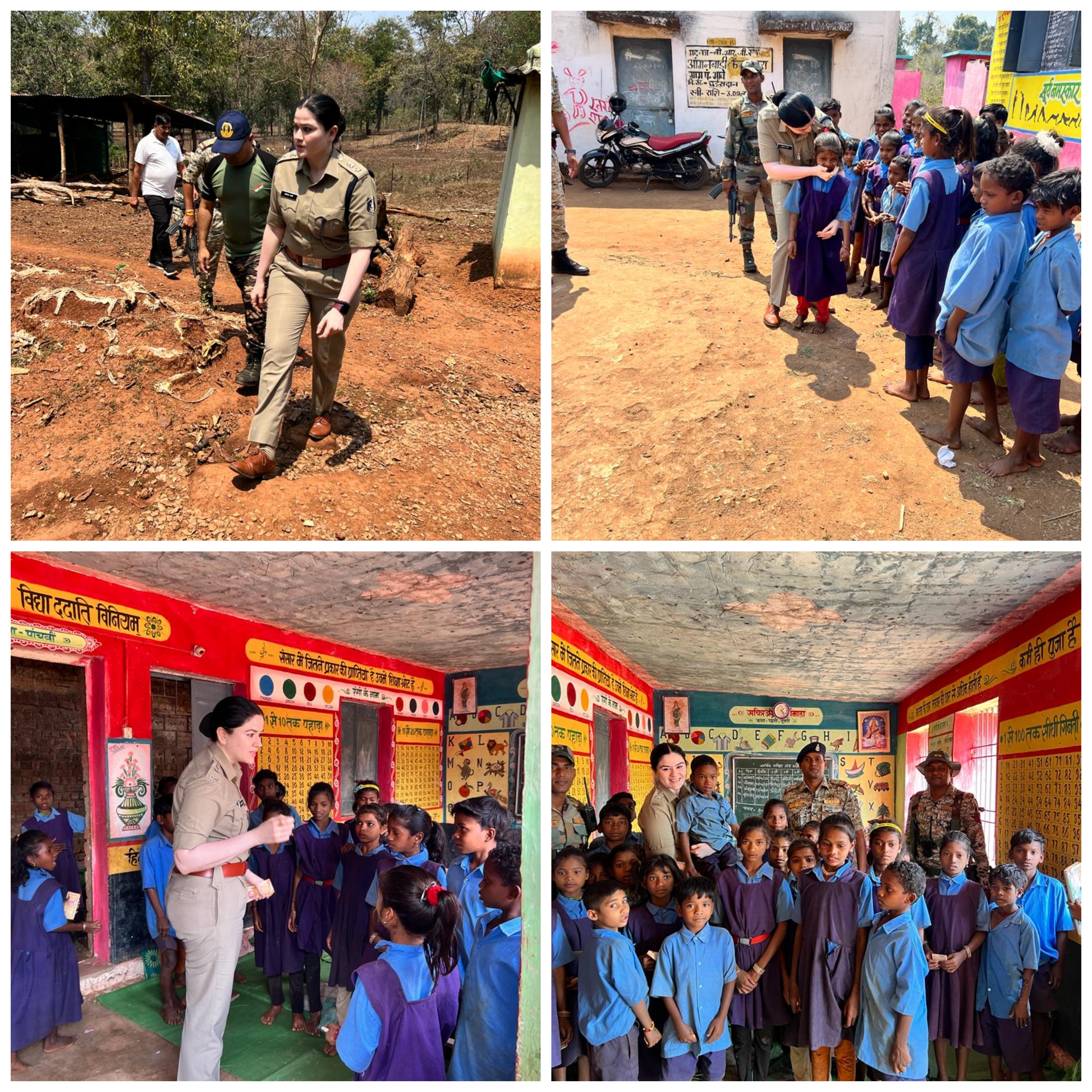 पुलिस अधीक्षक ने किया अति सवेंदनशील क्षेत्रों आकस्मिक दौरा&nbsp;….