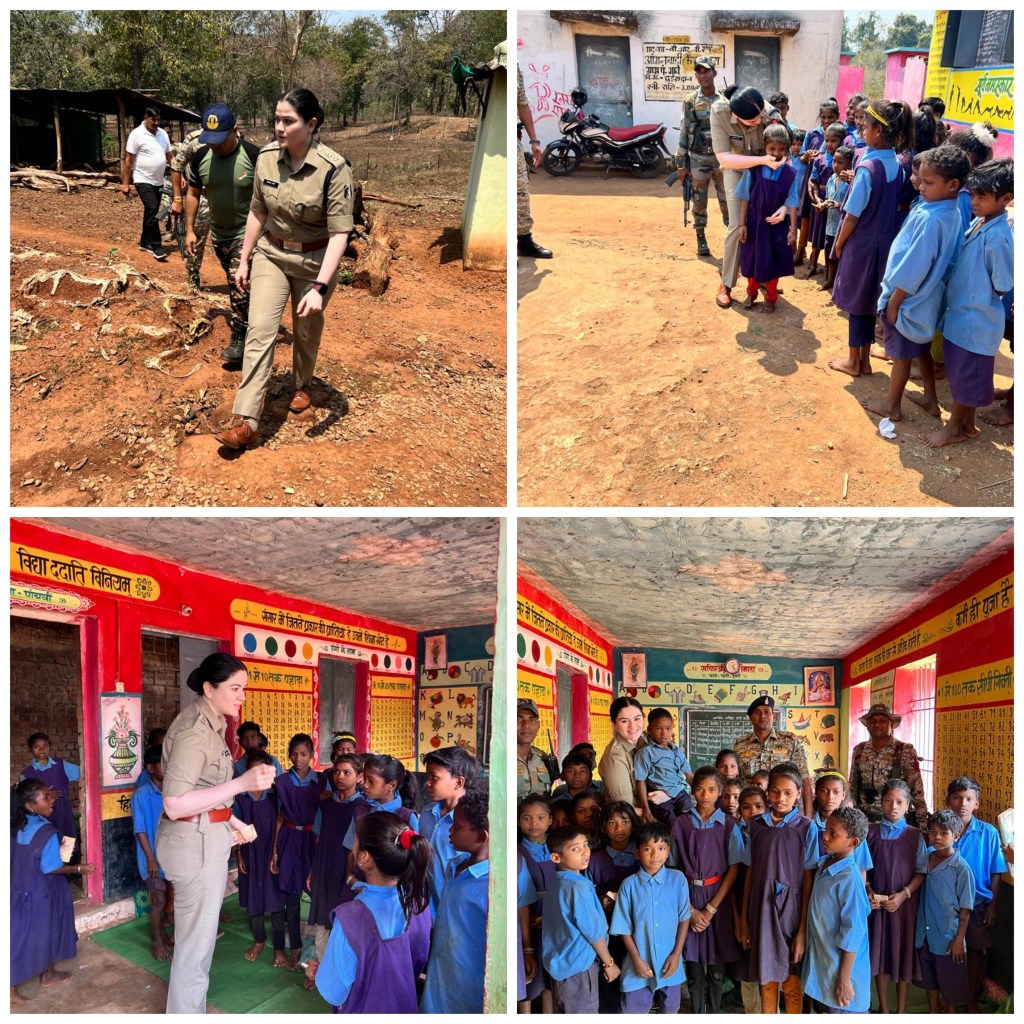 पुलिस अधीक्षक ने किया अति सवेंदनशील क्षेत्रों आकस्मिक दौरा&nbsp;….