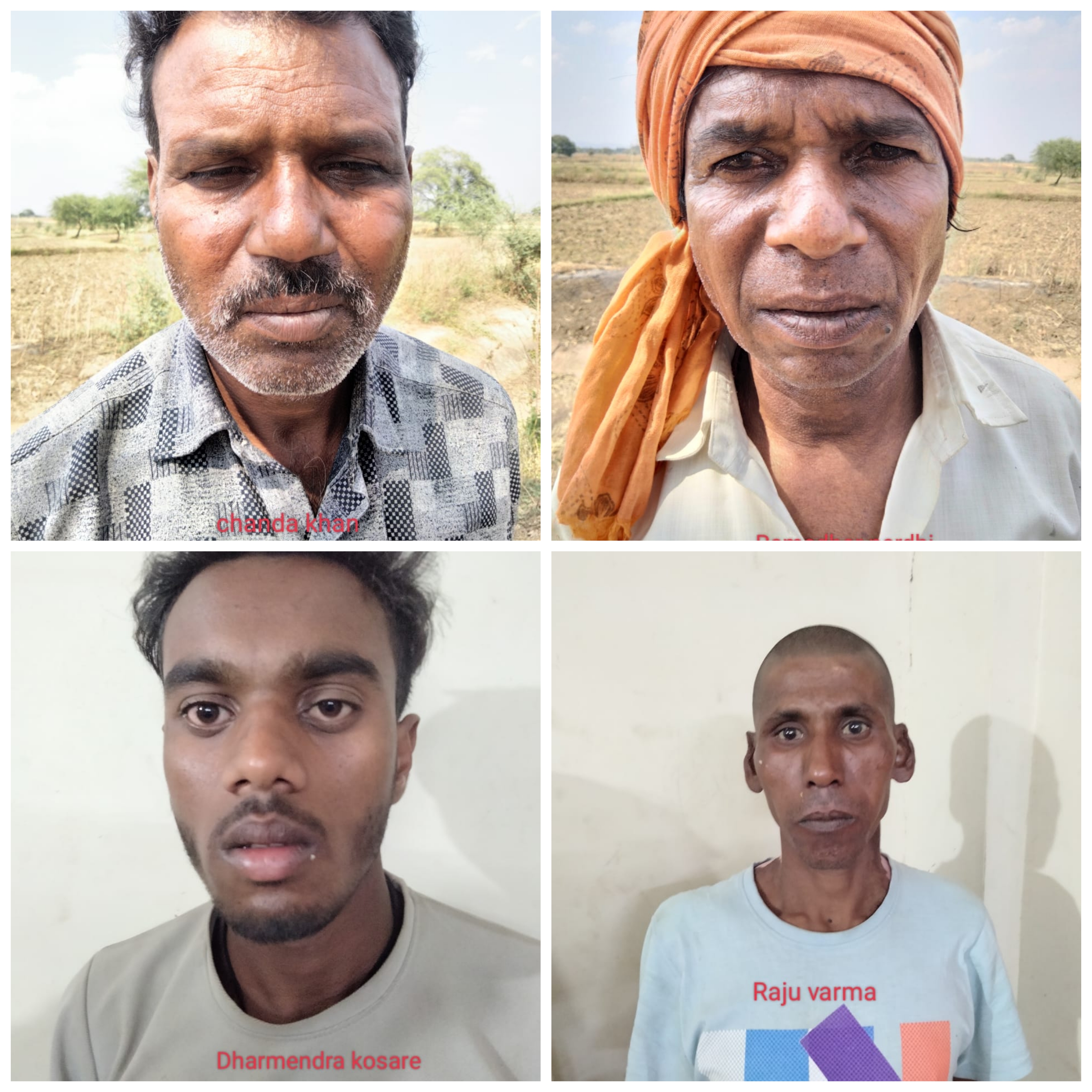 पुलिस अधीक्षक  की तत्परता से मवेशियों को कल्त खाना ले जाने वाले आरोपी पुलिस के गिरफ्त&nbsp;में….!!