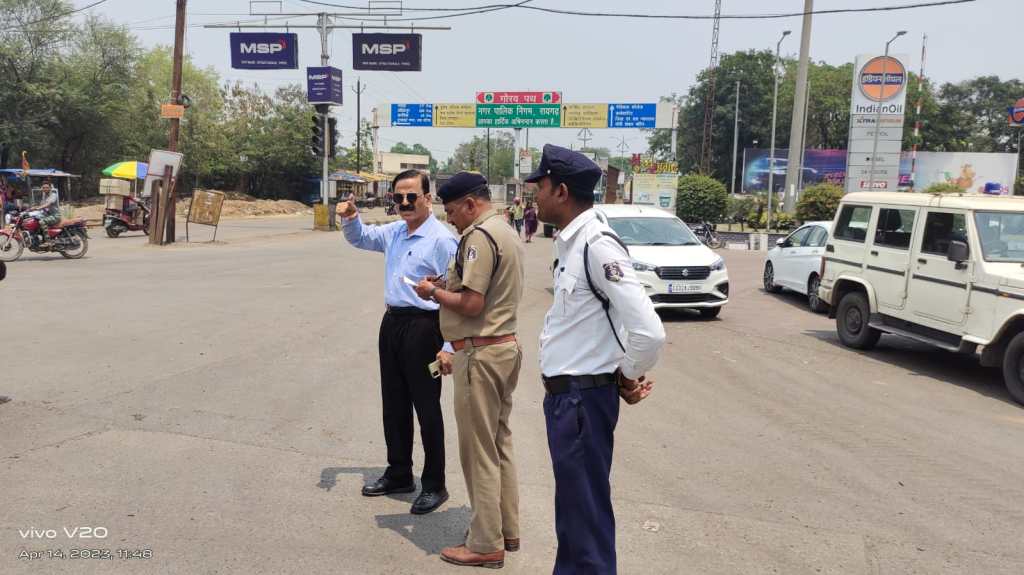 छत्तीसगढ़ सड़क सुरक्षा लीड एजेंसी द्वारा दुर्घटनाजन्य स्थल&nbsp;निरीक्षण….