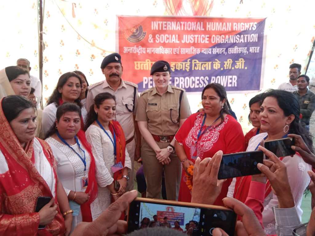 अंतराष्ट्रीय मानवाधिकार सामाजिक न्याय संगठन एवं KCG पुलिस के तत्वाधान मे जिओ और जीने दो महाअभियान 2023 का&nbsp;आयोजन