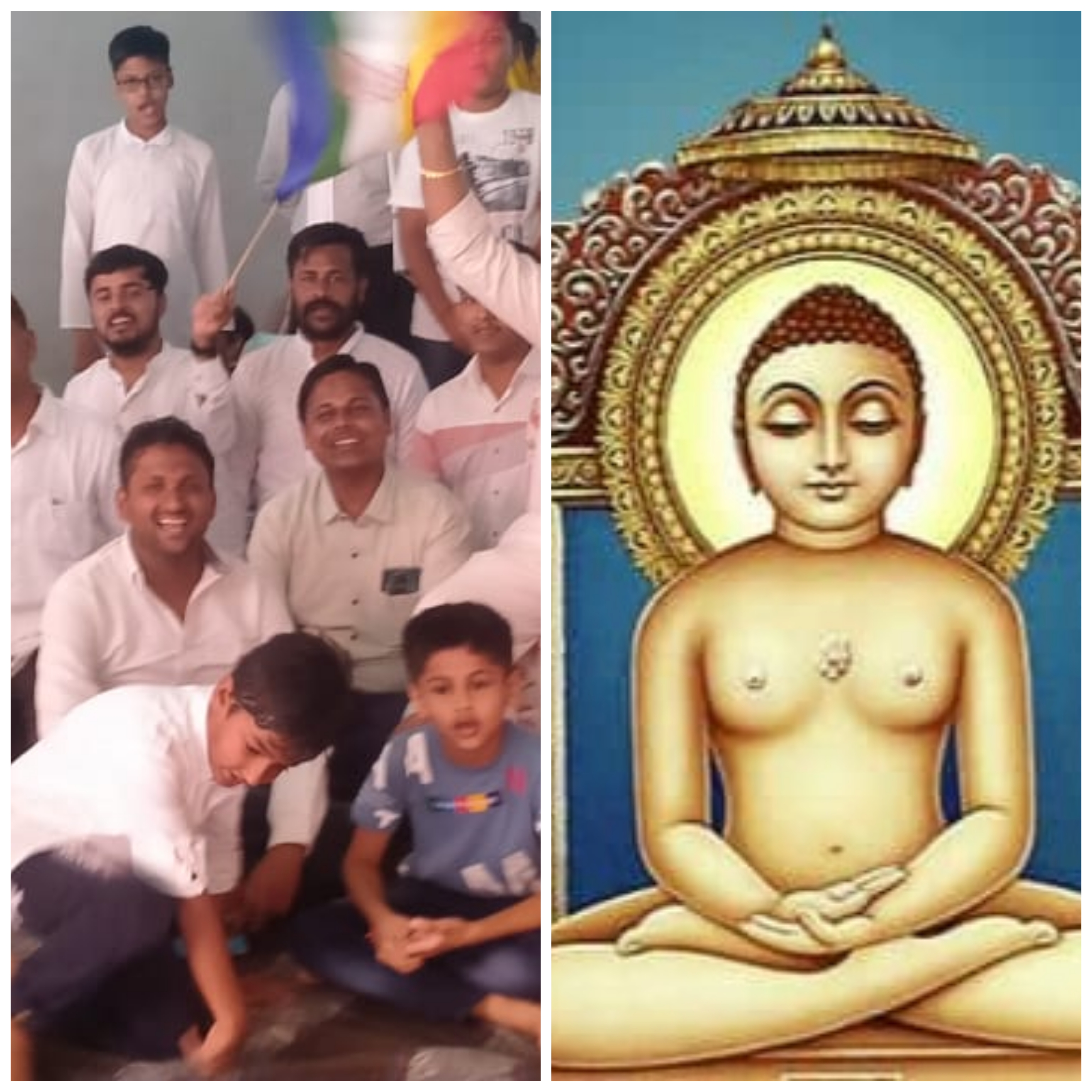 जैन समाज के लोगों ने महावीर जयंती धूमधाम से मनाएं नगर में निकाली शोभायात्रा…