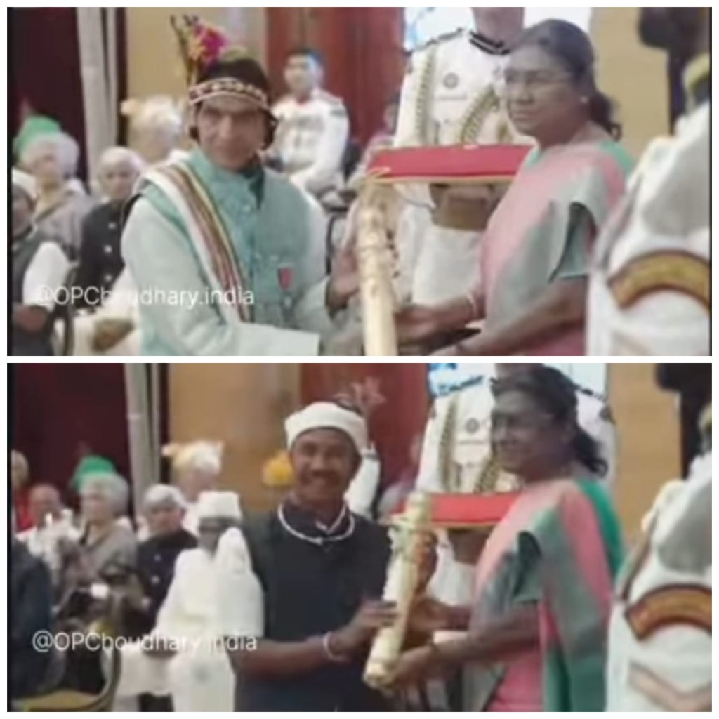 छत्तीसगढ लोक कलाकारों को पद्मश्री छत्तीसगढ़ियो का सम्मान:- ओपी चौधरी