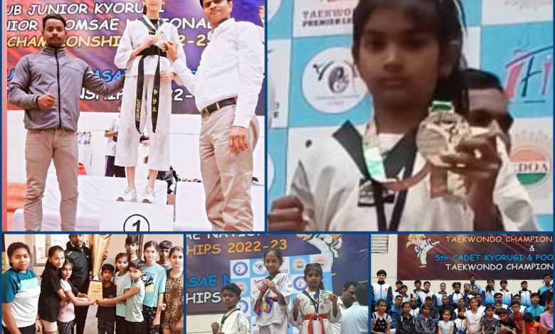 नेशनल ताइक्वांडो चैंपियनशिप में रायगढ़ की लड़कियों ने मारी बाजी! गोल्ड और सिल्वर किया आपने नाम.. पहली बार छत्तीसगढ़ को मिला&nbsp;गोल्ड!