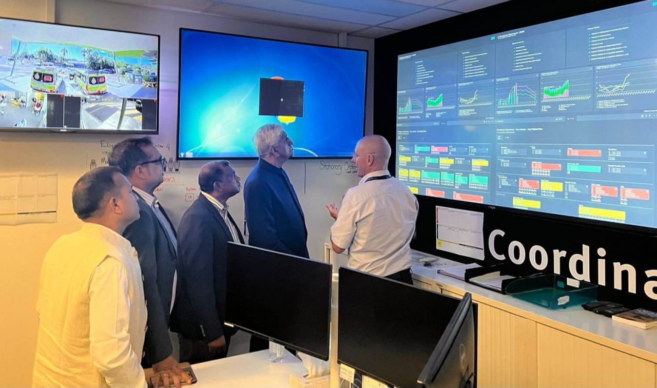 स्वास्थ्य मंत्री टी.एस. सिंहदेव के नेतृत्व में ऑस्ट्रेलिया गई स्वास्थ्य विभाग की टीम ने देखा ईएमआर सिस्टम…..!!