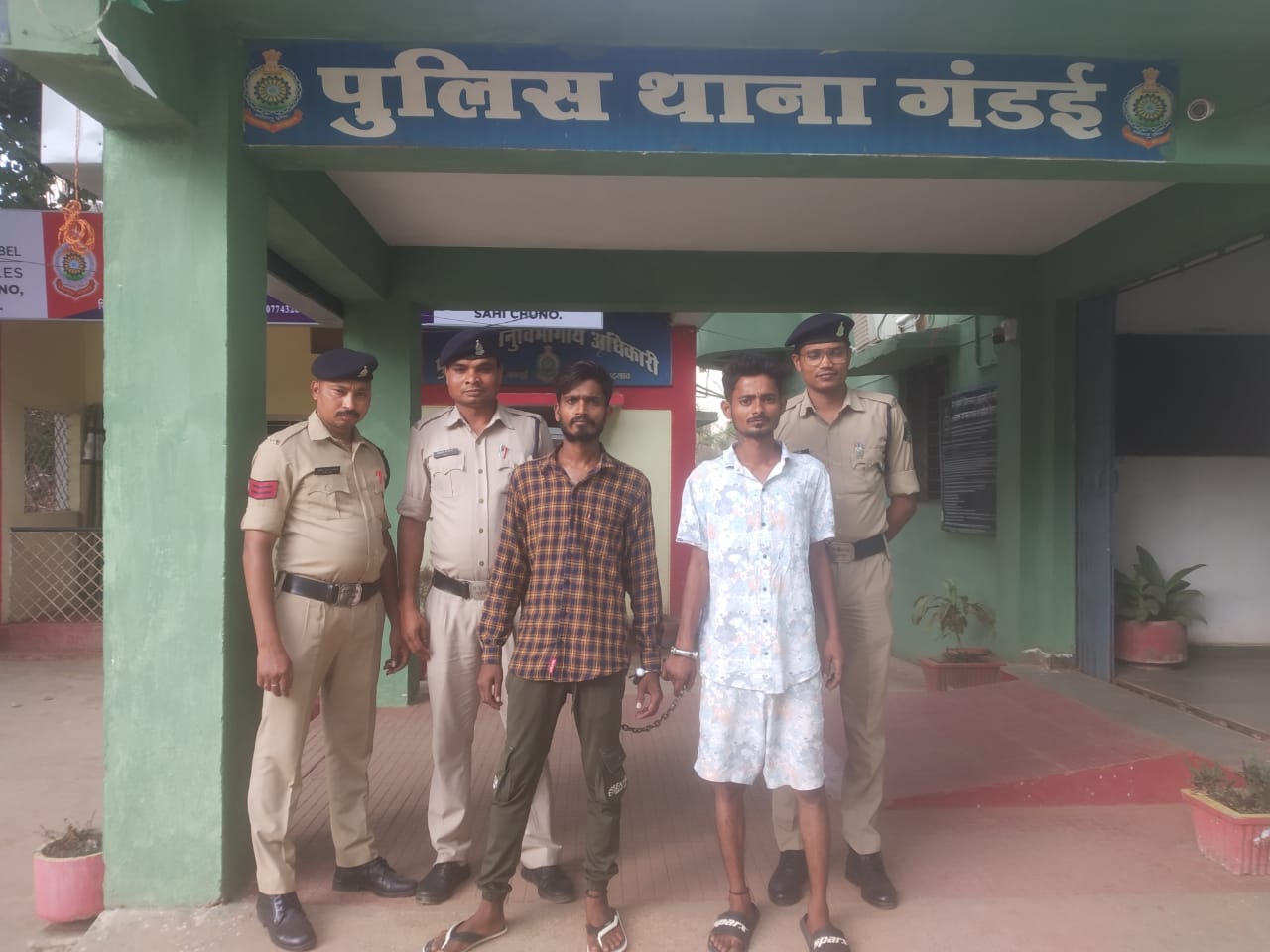 हत्या के मामले से संबंधित दो व्यक्तियों पकडऩे पुलिस को मिली सफलता…….