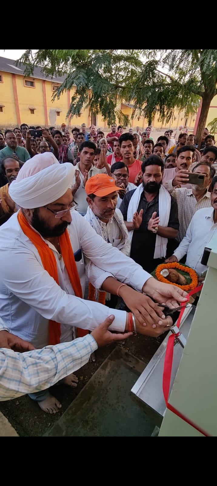 औरदा सीजीएसडब्ल्यूसी गोदाम में वाटर कूलर का शुभारंभ किया:- गुरूपाल भल्ला&nbsp;ने