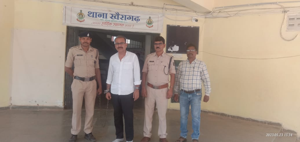 9 लाख 50 हजार की ठगी करने वाला आरोपी नागपुर से गिरफ्तार…..