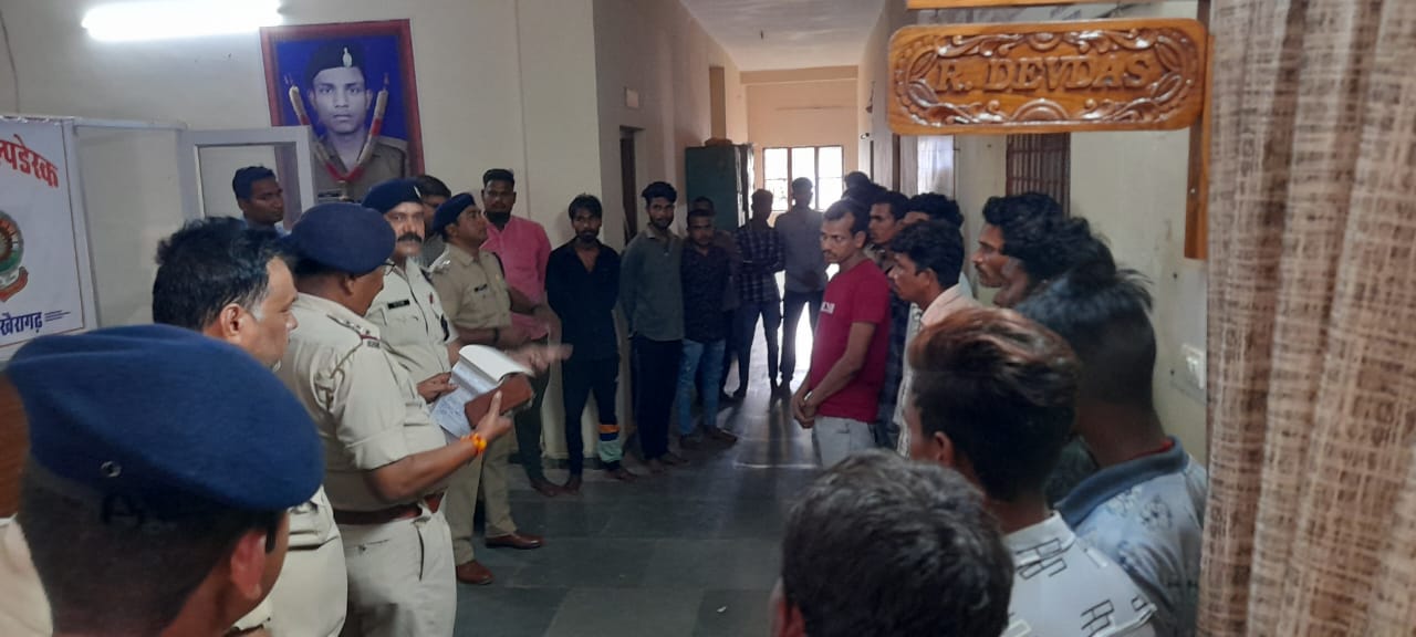 पुलिस अधीक्षक अंकिता के निर्देश पर जिलें में हो रही चोरियों को लेकर चालाया जा रहा&nbsp;अभियान