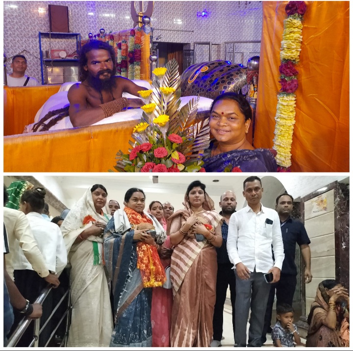 राज्यसभा सांसद फूलोंदेवी नेताम ने चंद्रहासिनी दरबार सहित बाबा धाम में टेका&nbsp;माथा