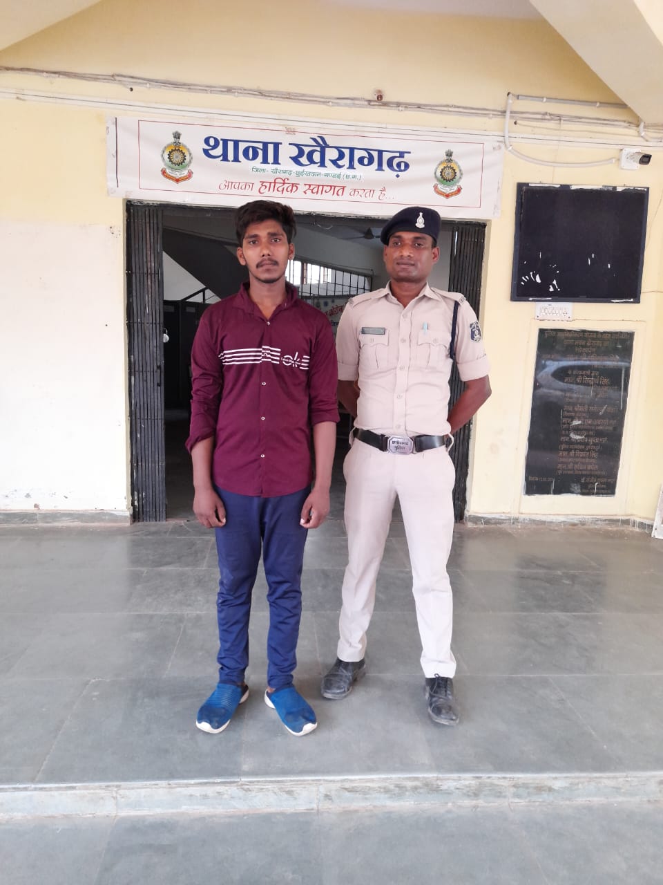 खैरागढ़ पुलिस को मिली सफलता नाबालिग बालिका को भगाकर ले जाने वाले आरोपी को किया गया&nbsp;गिरफ्तार