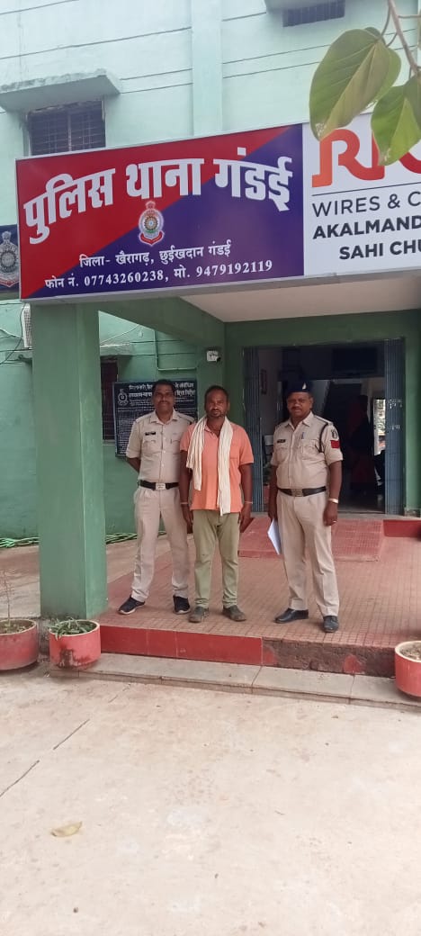 खैरागढ़ छ: वर्षों से फरार स्थायी वारंटी को भेजा गया&nbsp;जेल…..