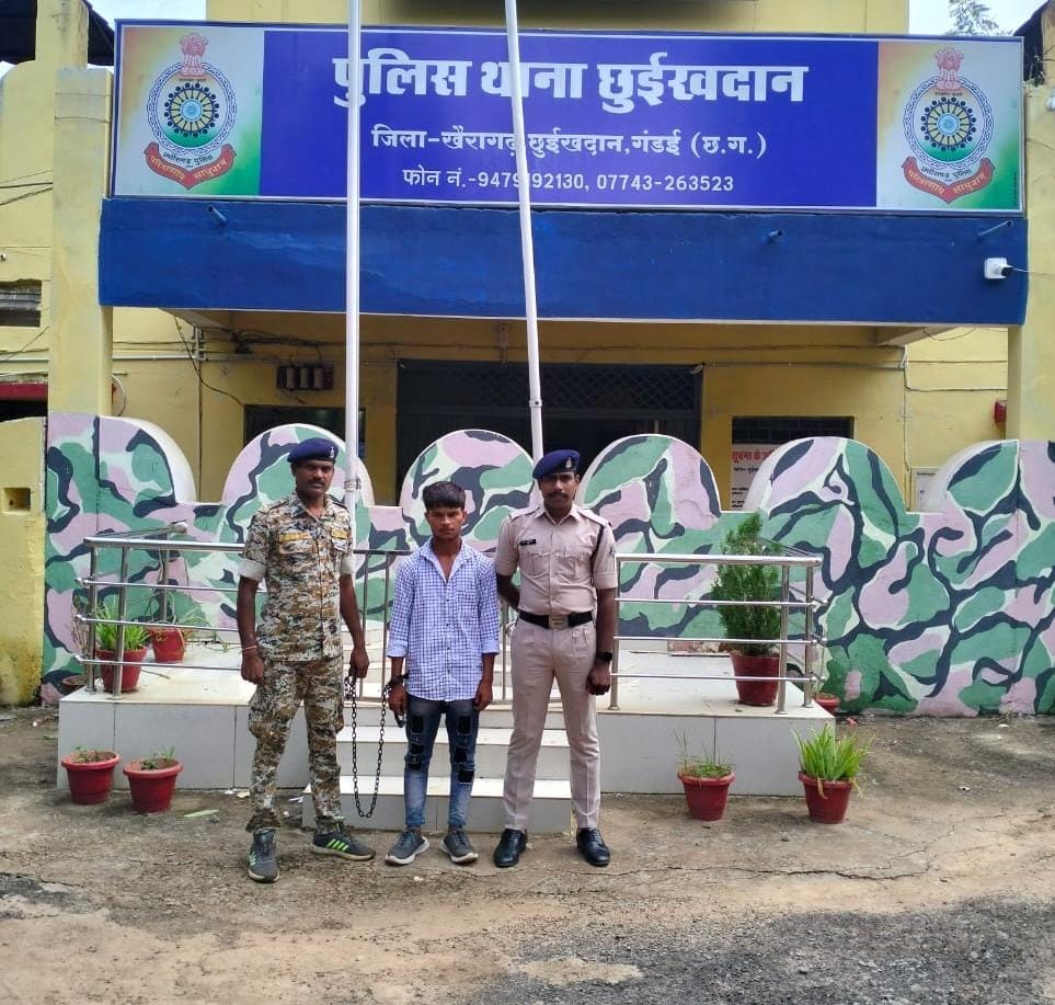 नाबालिक लड़की को बहला फुसलाकर भगाकर दुष्कर्म करने वाले आरोपी पुलिस गिरफ्त&nbsp;में…..