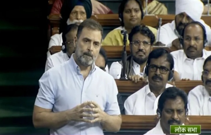 आप देशद्रोही हो, आपने मणिपुर में भारत माता की हत्या की है”- सदन में राहुल का सरकार पर बड़ा&nbsp;हमला