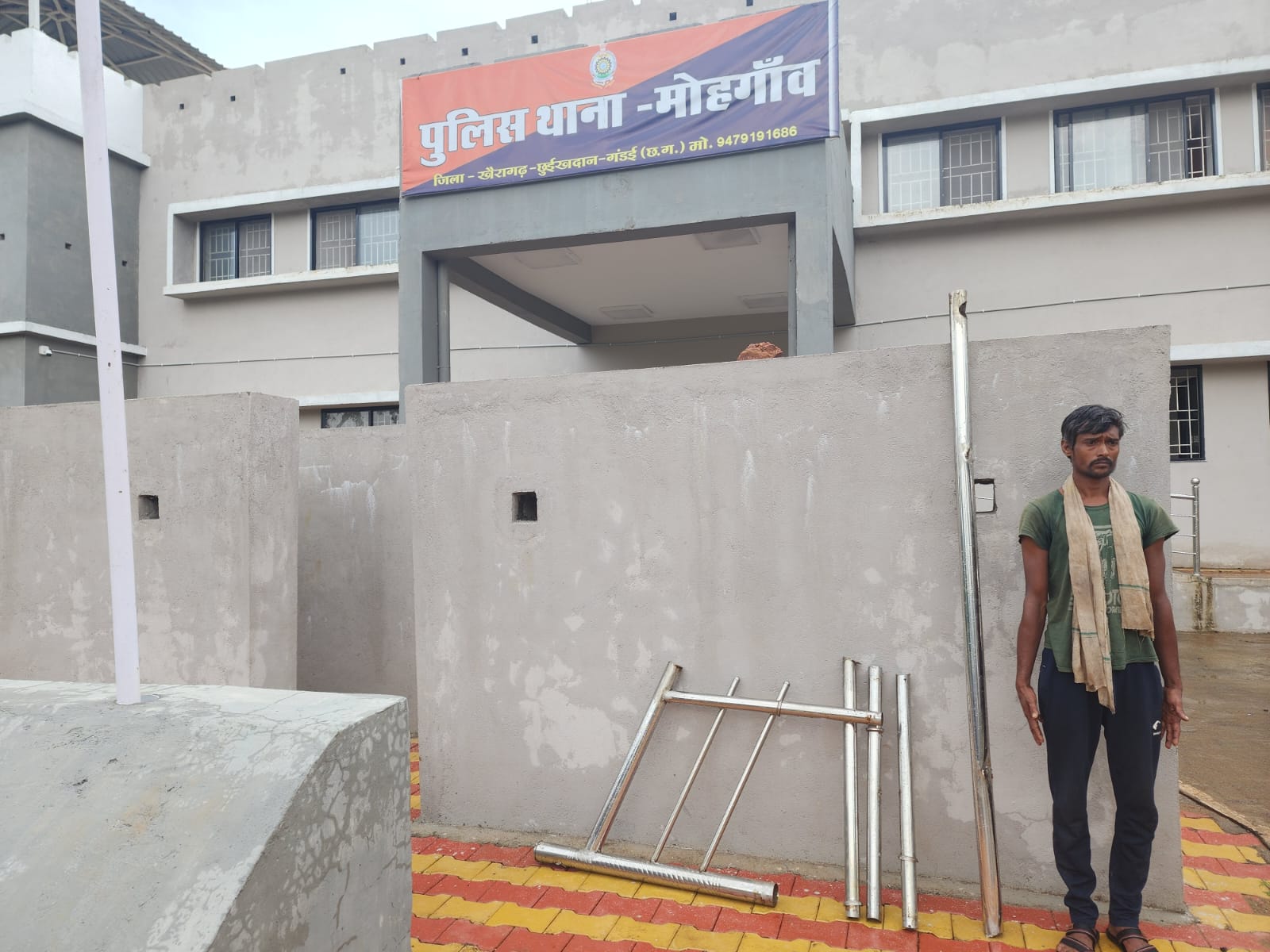 सरकारी संपत्ति की चोरी करने वाला चोर गया जेल……!!