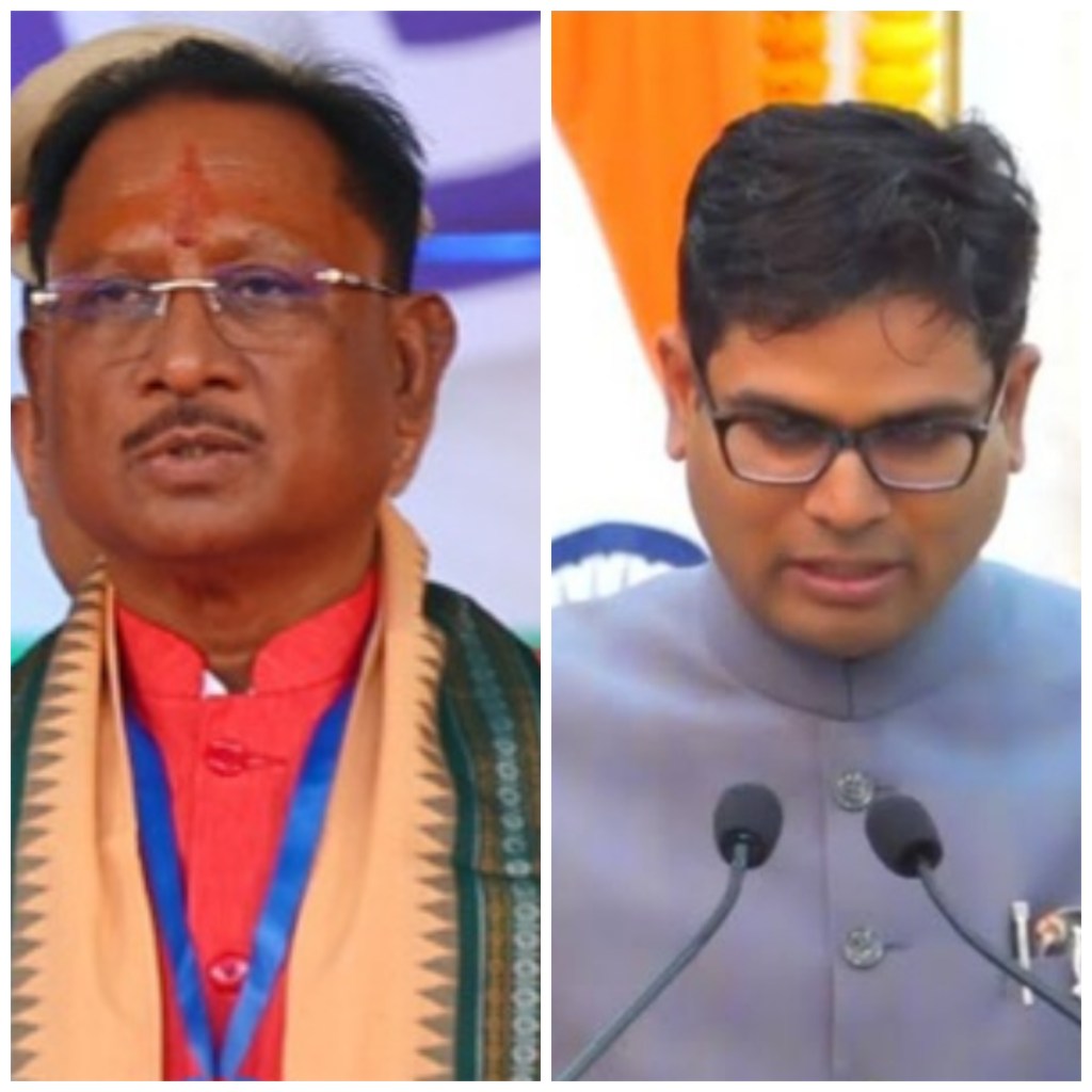 मुख्यमंत्री साय एवं ओपी चौधरी का होगा ऐतिहासिक स्वागत….!!