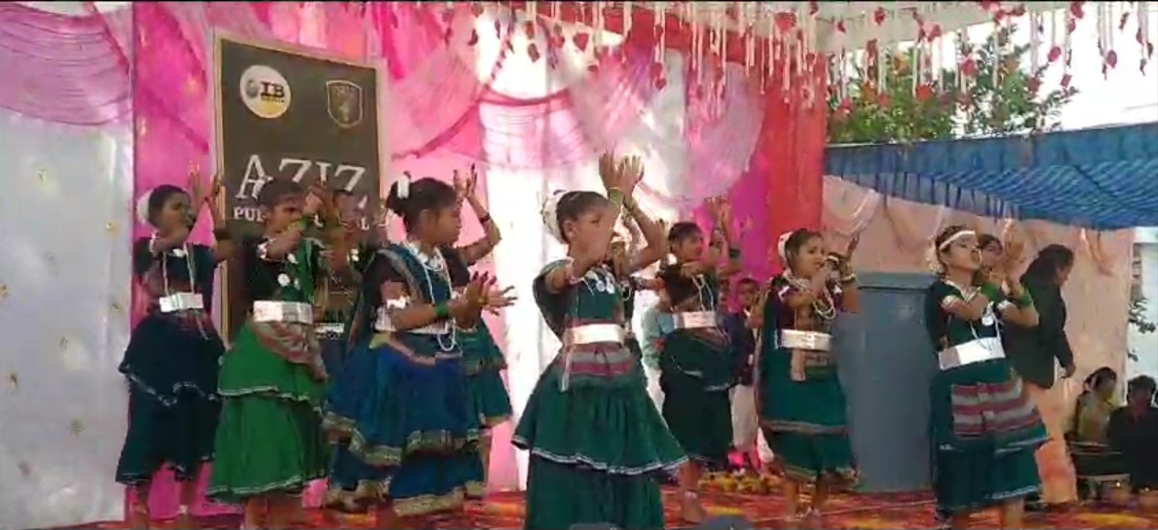 अज़ीज़ पब्लिक स्कूल के बच्चो ने वार्षिक उत्सव में दिखाई अपनी&nbsp;प्रतिभा