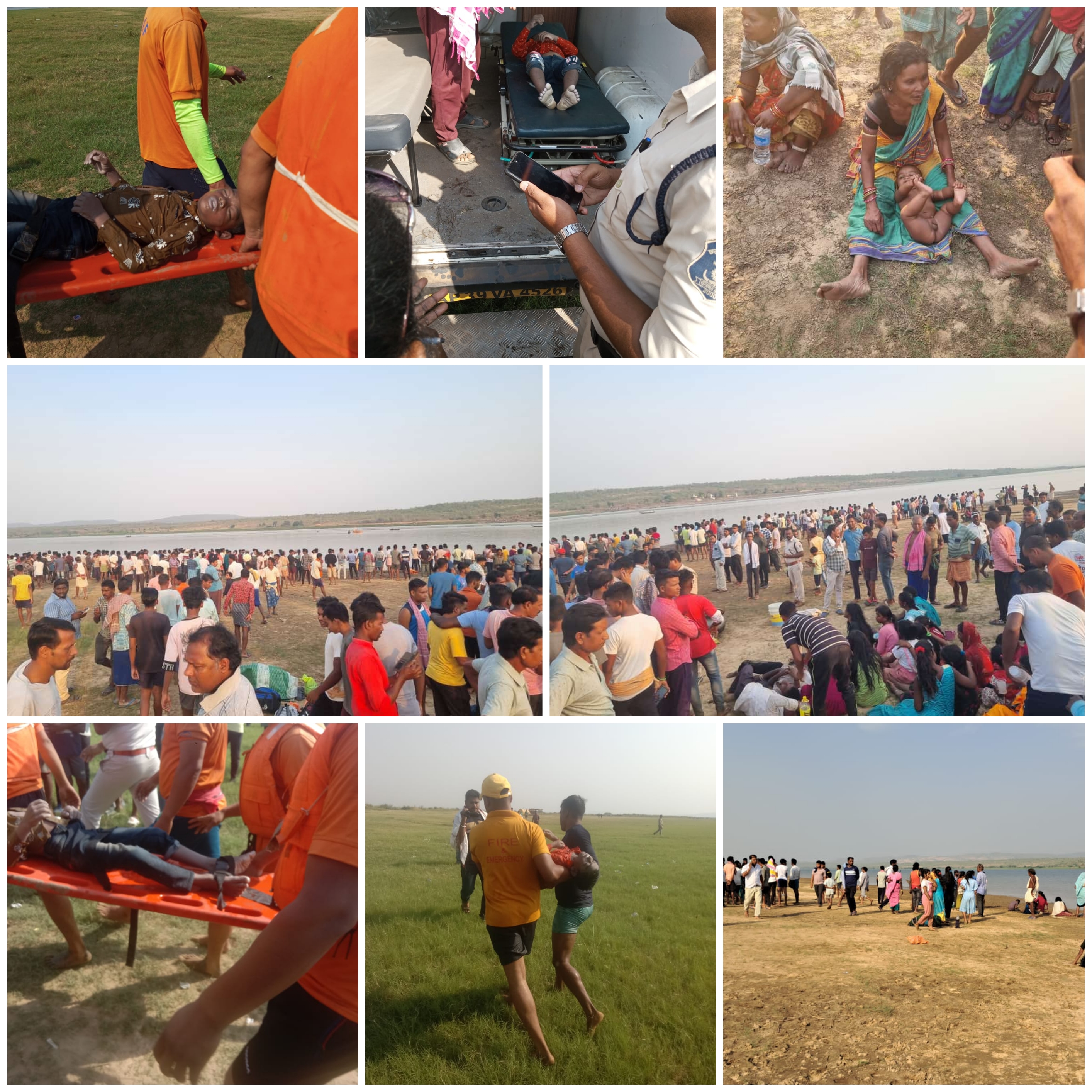 महानदी नाव दुर्घटना मे लापता सात मे छ के शव बरमद एक की तलशा जारी……!!