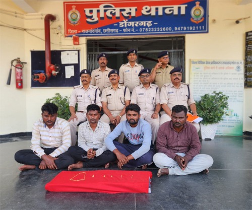 हिप्नोटाईज करके ठगी करने वाले अंर्तराज्यीय गिरोह पुलिस के गिरफ्त&nbsp;में