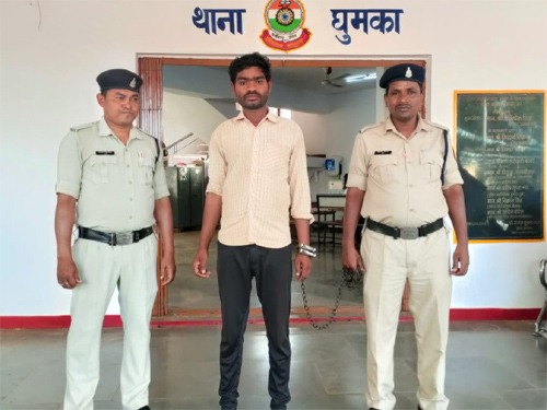 नाबालिग बालिका से छेड़छाड़, आरोपी को पुलिस ने किया गिरफ्तार……