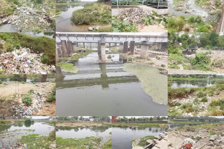 केलो नदी को बनाया कचरा डम्पिंग यार्ड, संरक्षण के लिए जल सत्याग्रह कचरे से पटी है, नदी, पचरी के आसपास भी गंदगी का अंबार, बिना ट्रीटमेंट के छोड़ रहे गंदा पानी…….