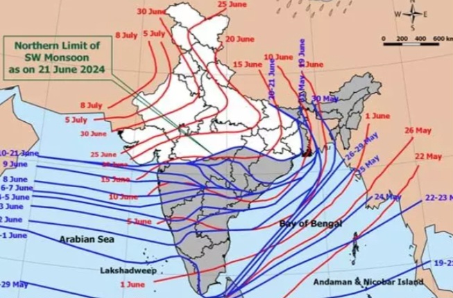 छतीसगढ के चार संभागों में सक्रीय हुआ, मानसून एक संभाग में अभी भी हैं, मानसून का इंतजार पढे पूरी खबर…….!!