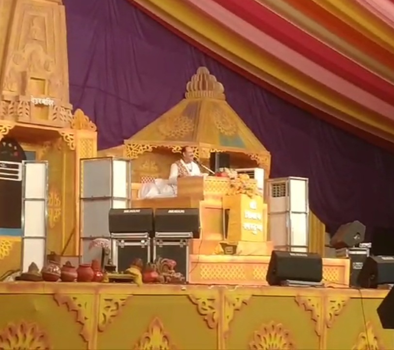 शिव महापुरण कथा का आज हुआ,समापन लाखों शिव भक्त हुए शामिल……