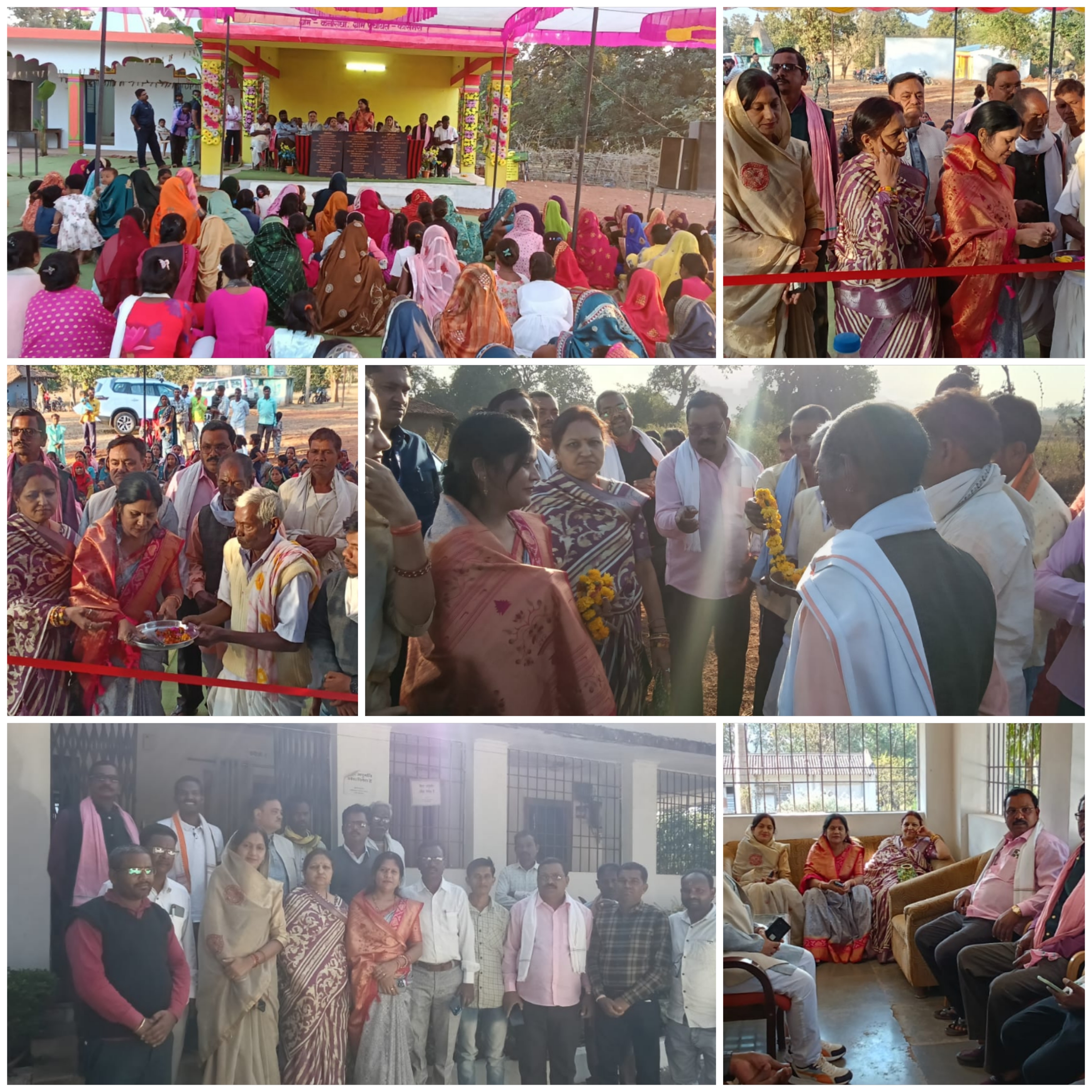 कोसमर्रा में विभिन्न कार्यों का हुआ, लोकार्पण एवं भूमिपूजन…..