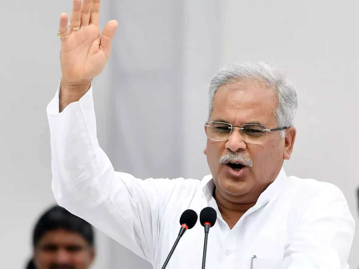 गंडई टिकरीपारा में कांग्रेस की आम सभा, पूर्व मुख्यमंत्री भूपेश बघेल ने किया संबोधित…..