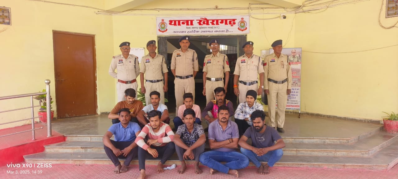 खैरागढ़ पुलिस और साइबर सेल की संयुक्त कार्रवाई में बड़ी सफलता, म्युल खाता धारकों पर कसा&nbsp;शिकंजा