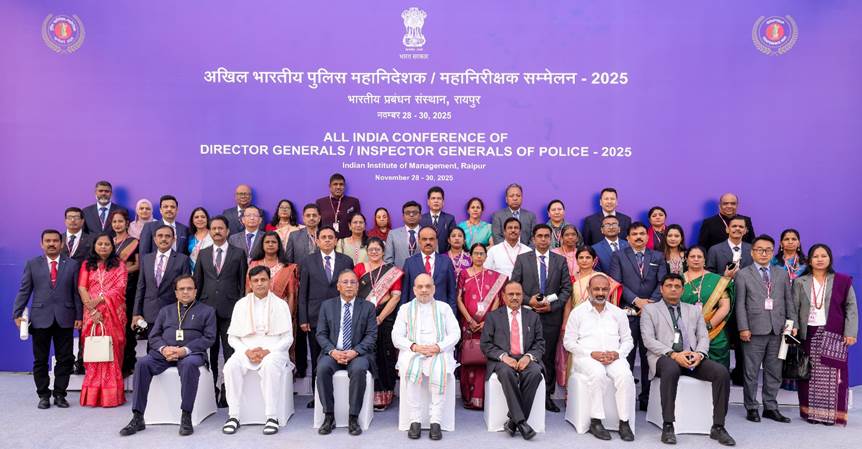 रायपुर में केंद्रीय गृह मंत्री अमित शाह ने किया 60वीं DGP/IGP कॉन्फ्रेंस का उद्घाटन, नक्सलवाद-मुक्त भारत की उम्मीद&nbsp;जताई