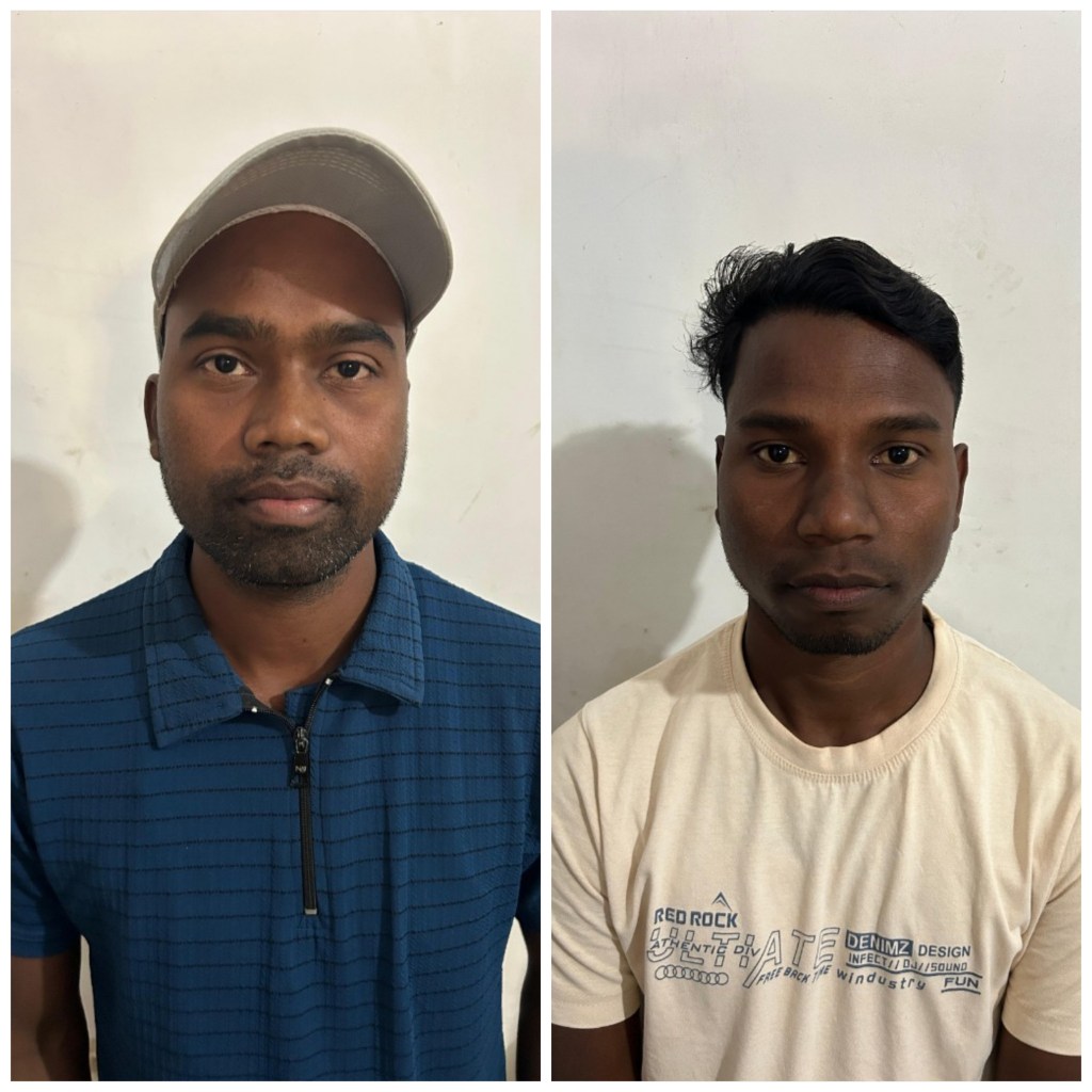 रायगढ़ पुलिस ने साइबर ठगी में उपयोग हुए, दो म्यूल खाता धारकों को गिरफ्तार कर रिमांड पर भेजा, साइबर सेल और पुसौर पुलिस की संयुक्त कार्यवाही