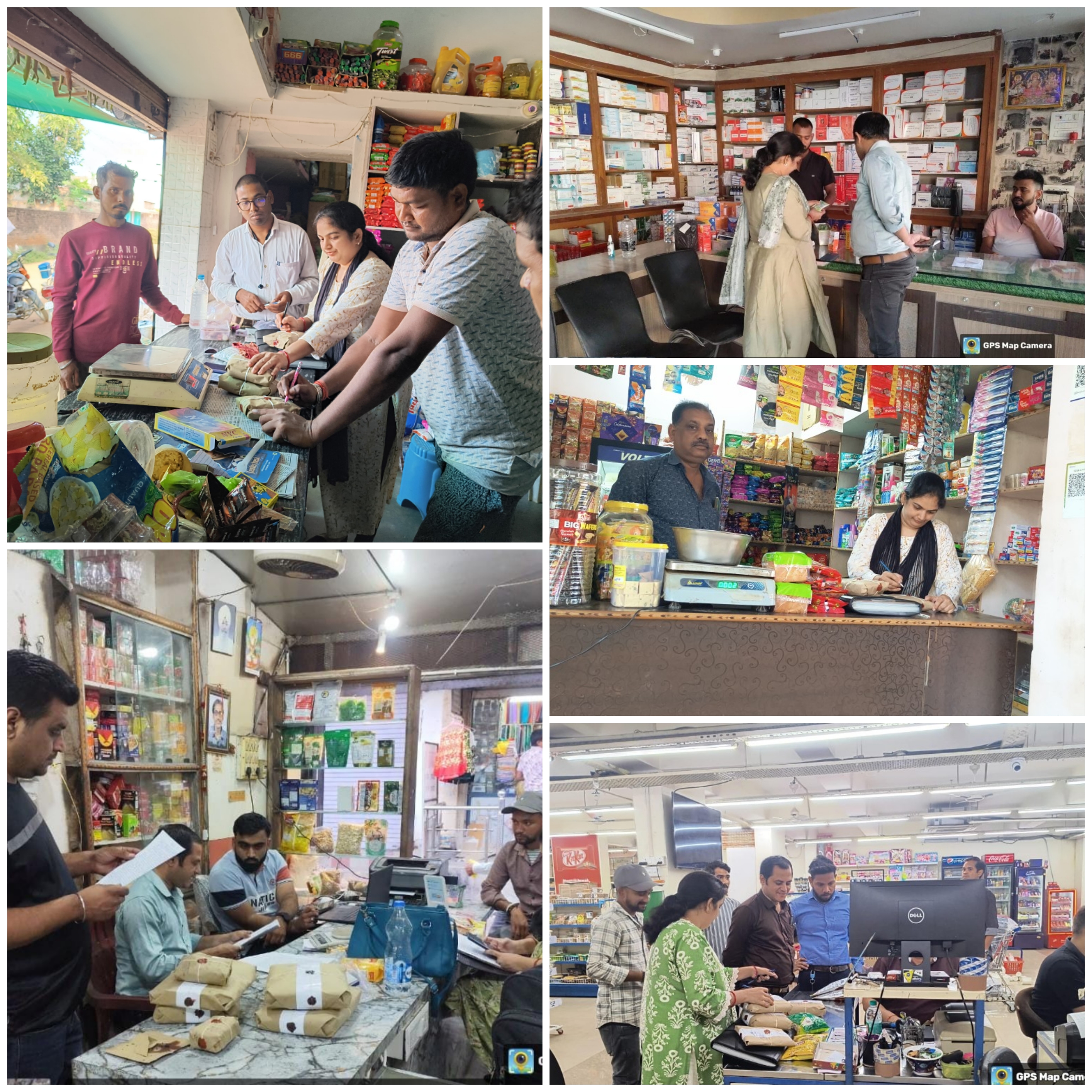 कलेक्टर मयंक चतुर्वेदी के निर्देश पर खाद्य पदार्थों की गुणवत्ता, स्वच्छता और मानकों को सुनिश्चित करने के लिए विभाग की कार्यवाही&nbsp;जारी