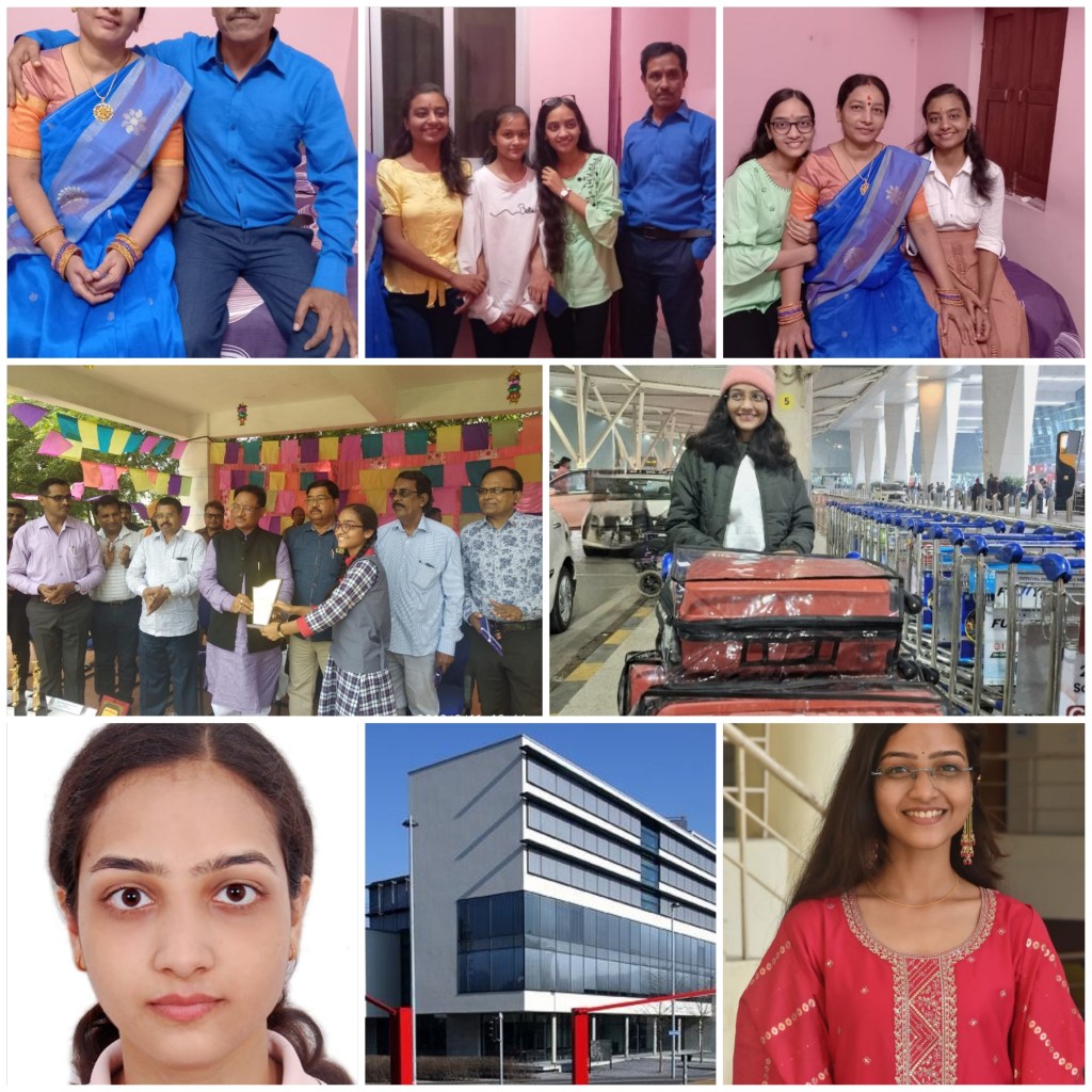 रायगढ़ की बेटी हिमानी चौरसिया स्विट्जरलैंड के लिए रवाना, कैंसर को मात देने के मिशन पर करेगी,शोध….