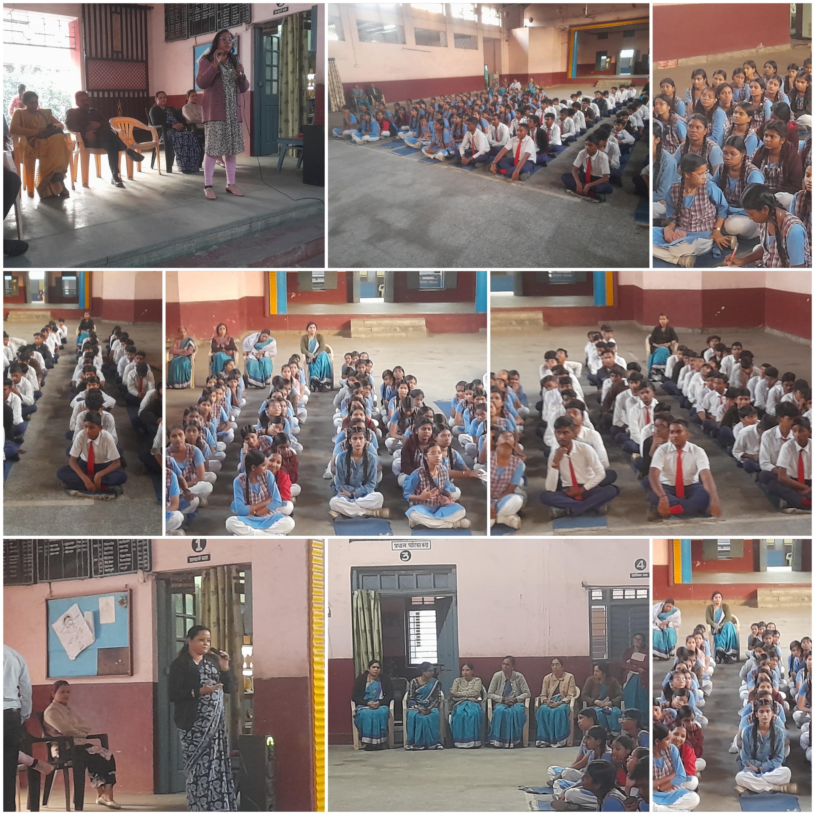 आदर्श बाल मंदिर में लैंगिक एवं डिजिटल हिंसा पर जागरूकता कार्यक्रम&nbsp;आयोजित…..