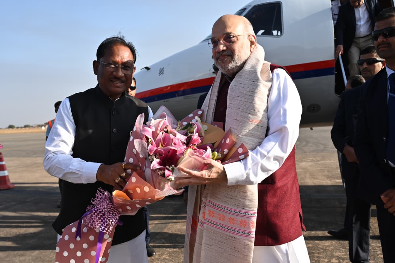 केंद्रीय गृहमंत्री अमित शाह आज से तीन दिवसीय छत्तीसगढ़ दौरे&nbsp;पर