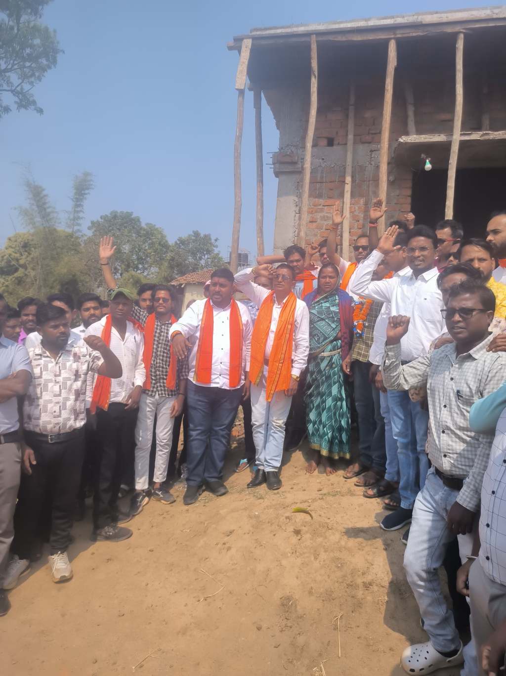 नवनियुक्त जिला अध्यक्ष आयश सिंह (बोनी) के प्रथम आगमन पर युवा मोर्चा ने किया भव्य&nbsp;स्वागत