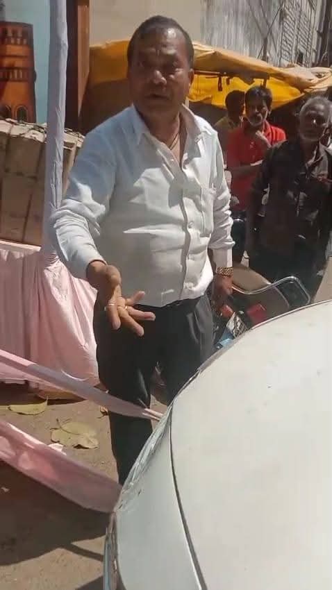 कोरबा में हाई वोल्टेज ड्रामा: पूर्व मंत्री ननकीराम कँवर के बेटे संदीप कँवर ने नशे में दुकान में घुसाई कार, थाने में भी दी चुनौती