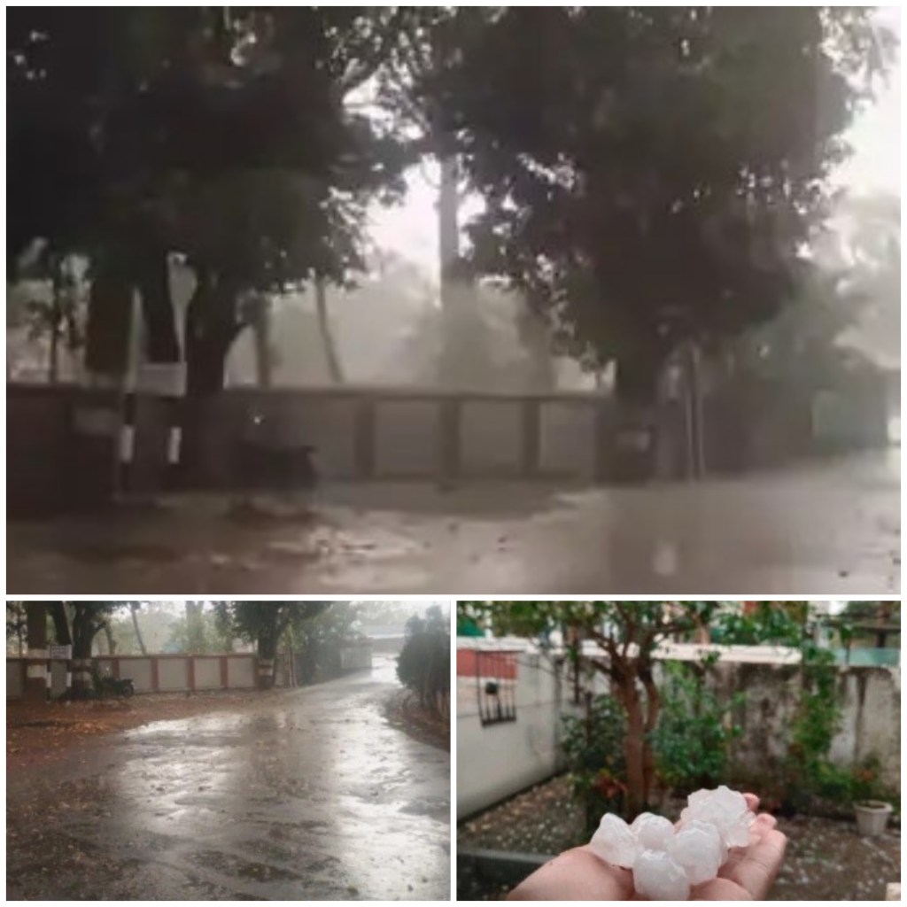 मार्च में लौटी ठंड! उत्तरी छत्तीसगढ़ में पश्चिमी विक्षोभ का असर, बारिश-ओलों से तापमान में गिरावट, फसलें संकट में